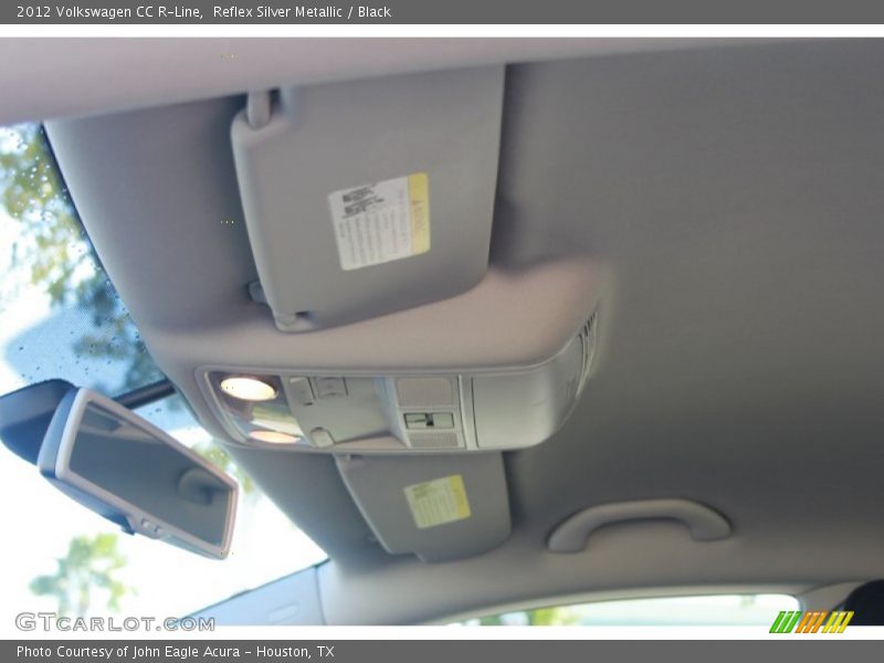 Reflex Silver Metallic / Black 2012 Volkswagen CC R-Line