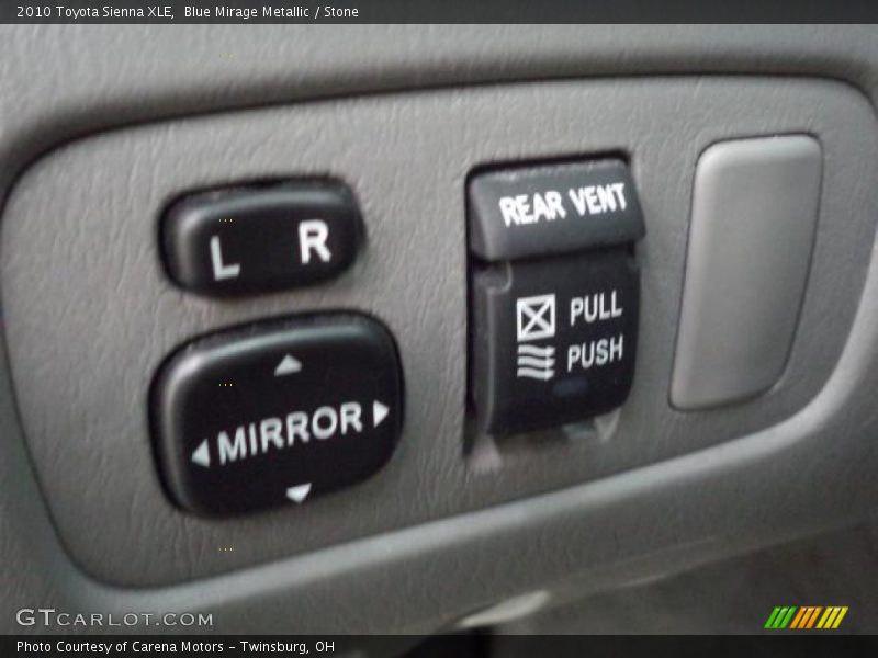 Blue Mirage Metallic / Stone 2010 Toyota Sienna XLE