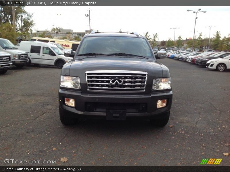 Liquid Onyx Black / Graphite 2010 Infiniti QX 56 4WD