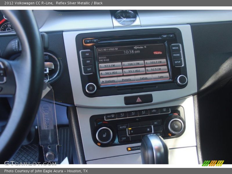 Reflex Silver Metallic / Black 2012 Volkswagen CC R-Line