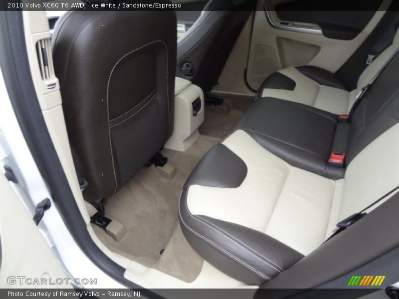Ice White / Sandstone/Espresso 2010 Volvo XC60 T6 AWD