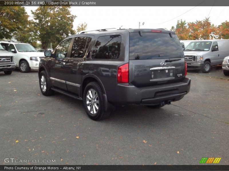 Liquid Onyx Black / Graphite 2010 Infiniti QX 56 4WD