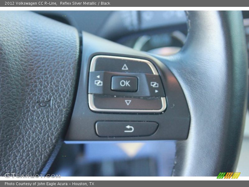 Reflex Silver Metallic / Black 2012 Volkswagen CC R-Line