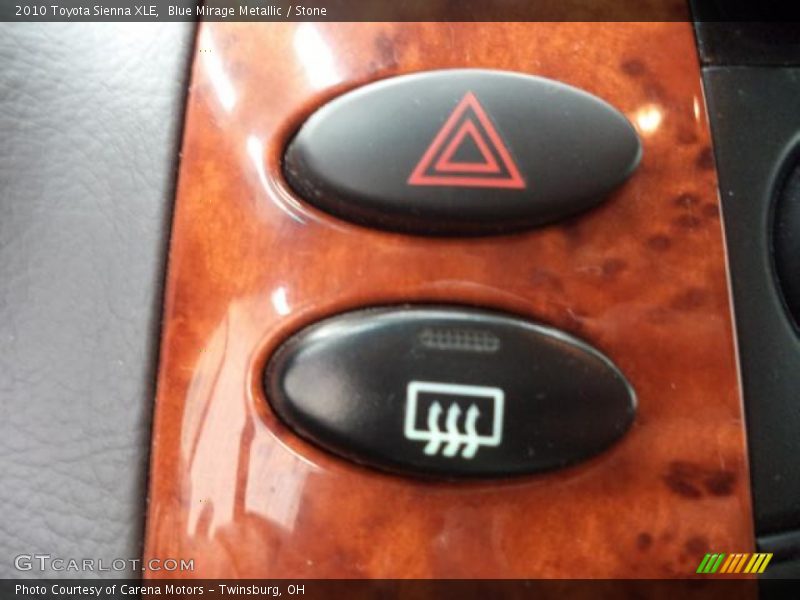 Blue Mirage Metallic / Stone 2010 Toyota Sienna XLE