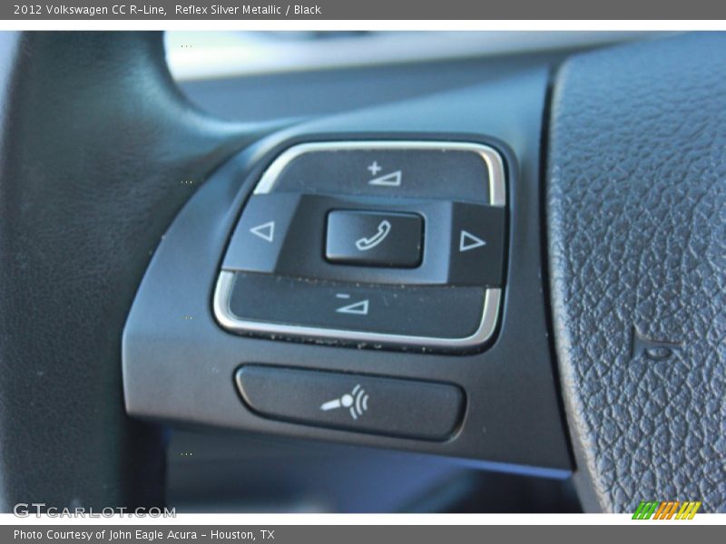 Reflex Silver Metallic / Black 2012 Volkswagen CC R-Line