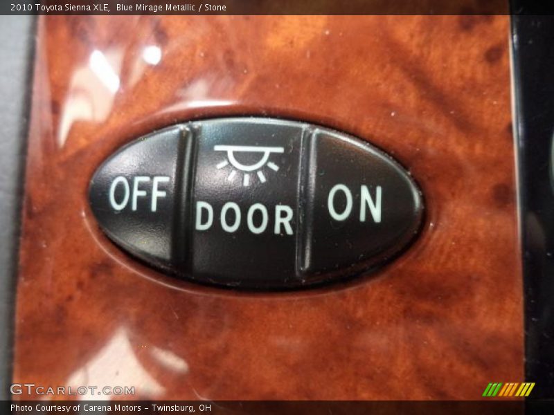 Blue Mirage Metallic / Stone 2010 Toyota Sienna XLE