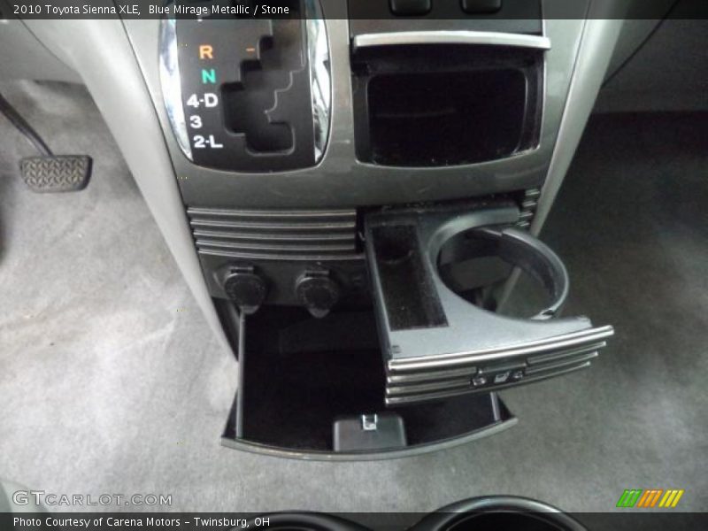 Blue Mirage Metallic / Stone 2010 Toyota Sienna XLE
