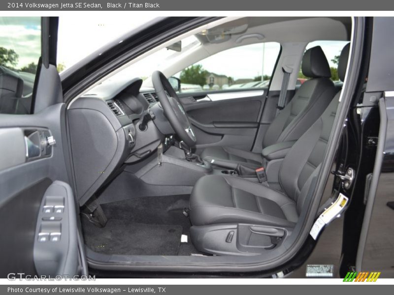 Black / Titan Black 2014 Volkswagen Jetta SE Sedan