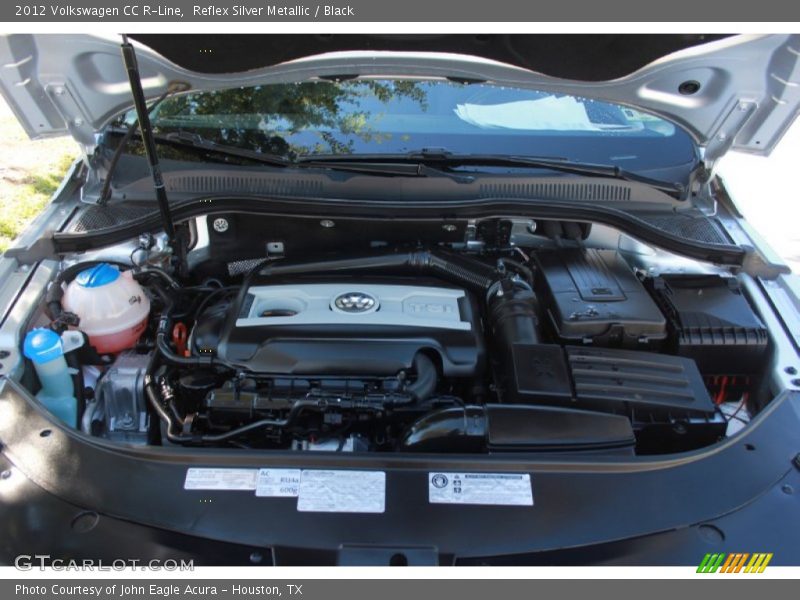 Reflex Silver Metallic / Black 2012 Volkswagen CC R-Line