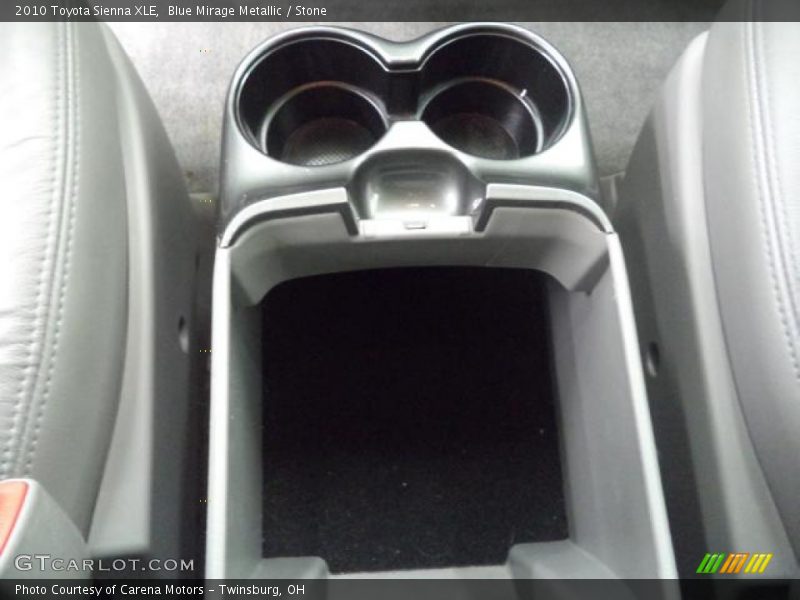 Blue Mirage Metallic / Stone 2010 Toyota Sienna XLE