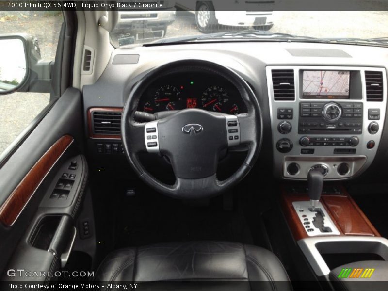 Liquid Onyx Black / Graphite 2010 Infiniti QX 56 4WD