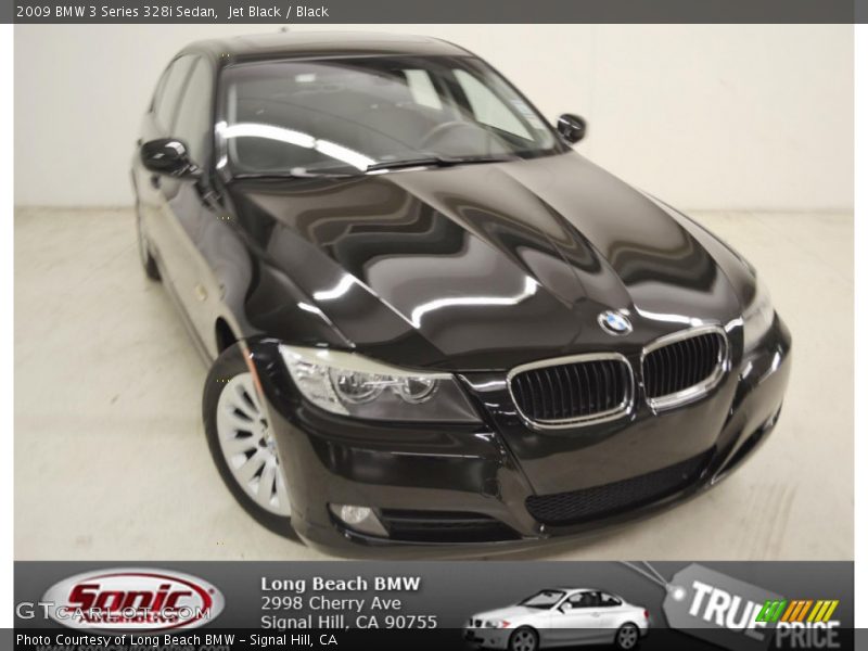 Jet Black / Black 2009 BMW 3 Series 328i Sedan