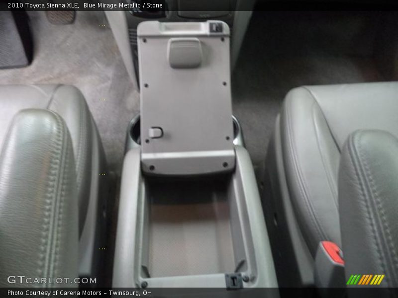 Blue Mirage Metallic / Stone 2010 Toyota Sienna XLE