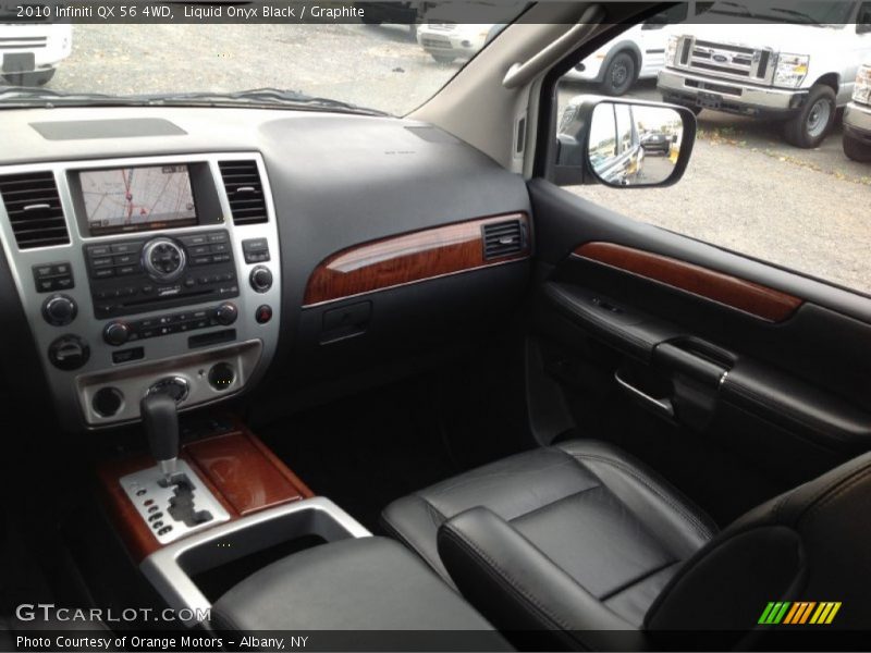 Liquid Onyx Black / Graphite 2010 Infiniti QX 56 4WD