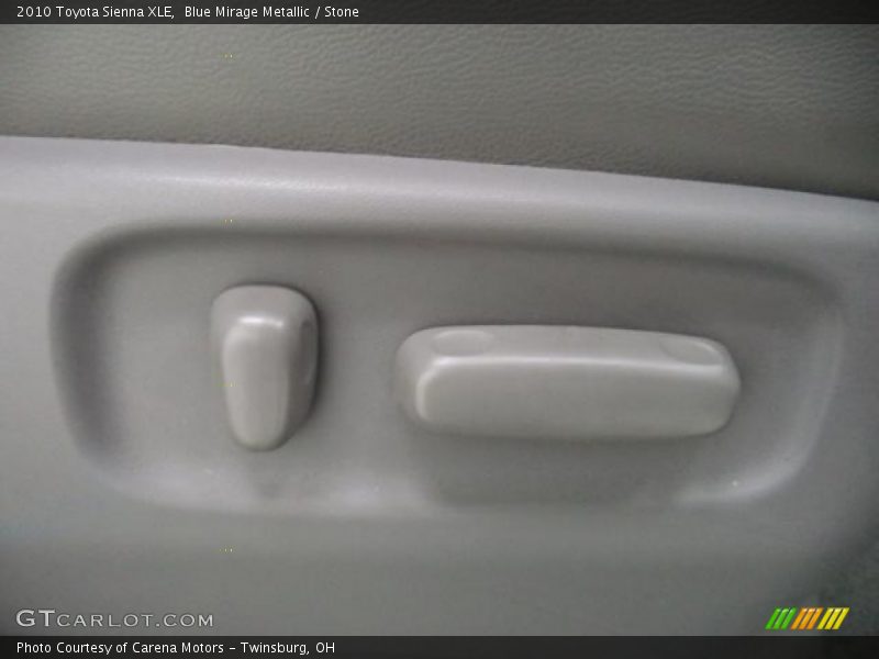 Blue Mirage Metallic / Stone 2010 Toyota Sienna XLE