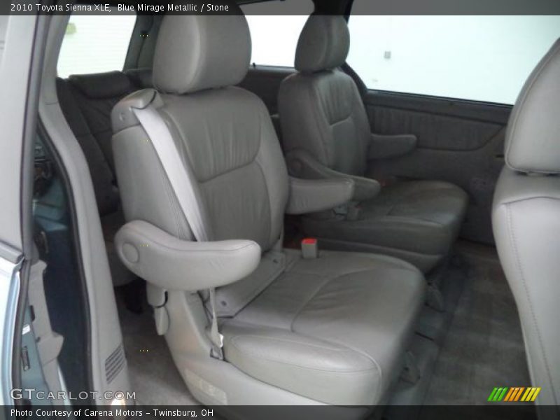 Blue Mirage Metallic / Stone 2010 Toyota Sienna XLE