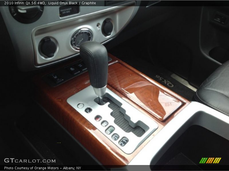 Liquid Onyx Black / Graphite 2010 Infiniti QX 56 4WD