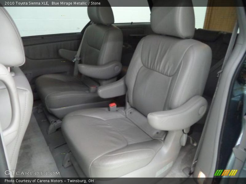 Blue Mirage Metallic / Stone 2010 Toyota Sienna XLE