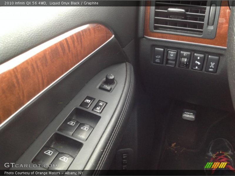 Liquid Onyx Black / Graphite 2010 Infiniti QX 56 4WD