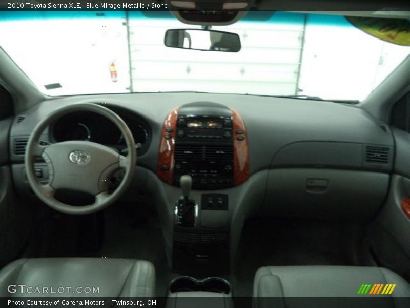Blue Mirage Metallic / Stone 2010 Toyota Sienna XLE