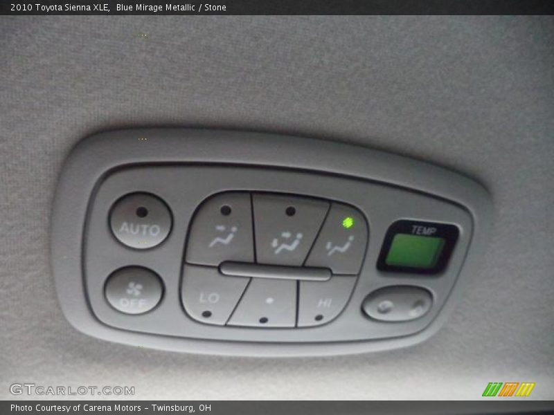 Blue Mirage Metallic / Stone 2010 Toyota Sienna XLE
