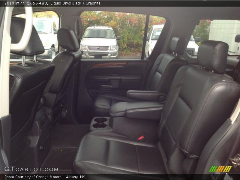 Liquid Onyx Black / Graphite 2010 Infiniti QX 56 4WD
