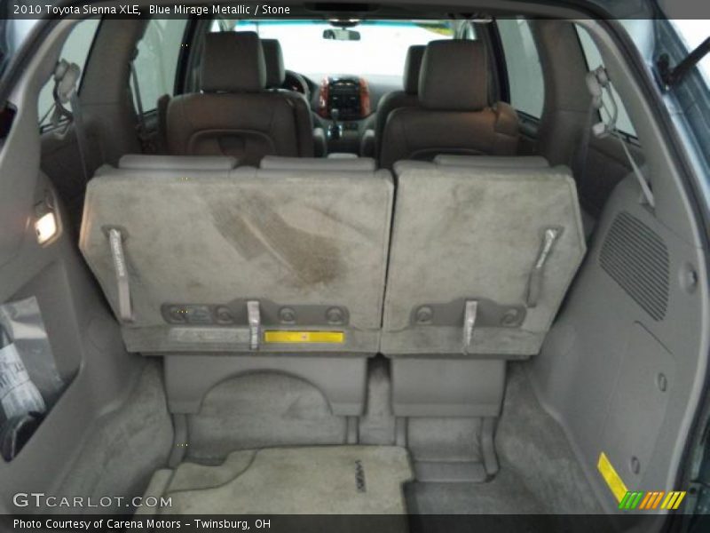Blue Mirage Metallic / Stone 2010 Toyota Sienna XLE