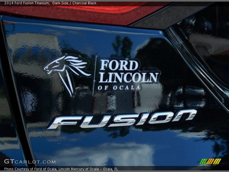 Dark Side / Charcoal Black 2014 Ford Fusion Titanium