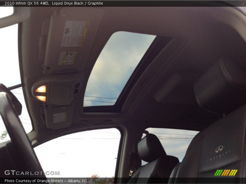 Liquid Onyx Black / Graphite 2010 Infiniti QX 56 4WD