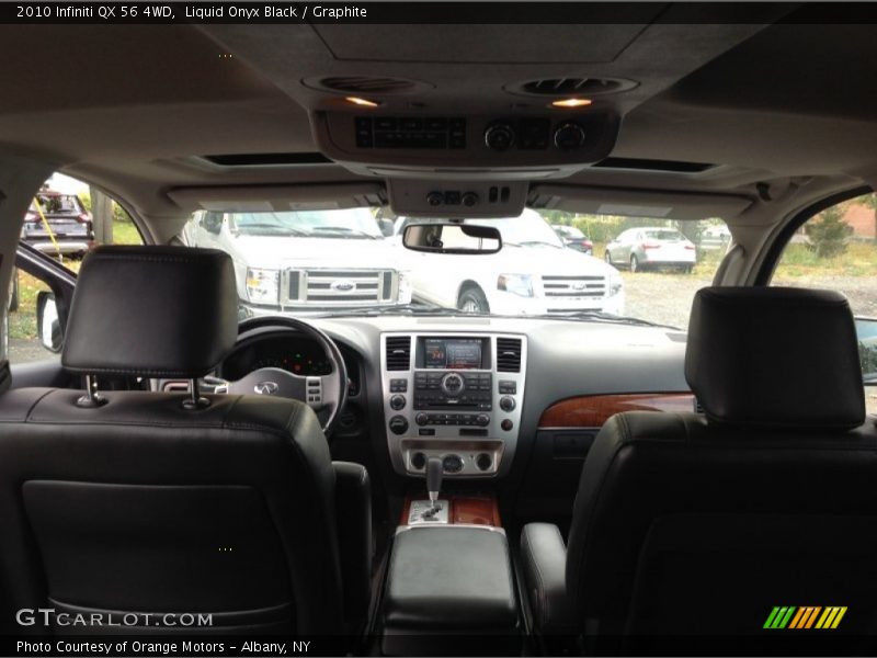 Liquid Onyx Black / Graphite 2010 Infiniti QX 56 4WD
