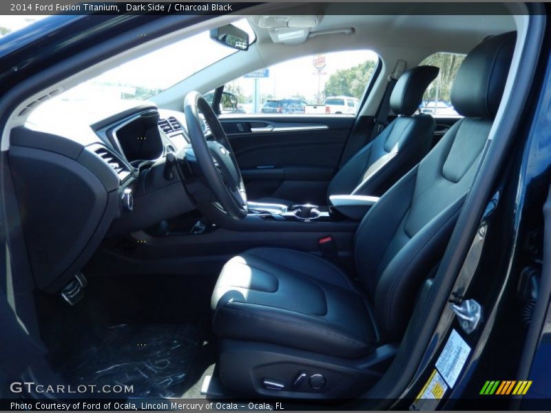Dark Side / Charcoal Black 2014 Ford Fusion Titanium