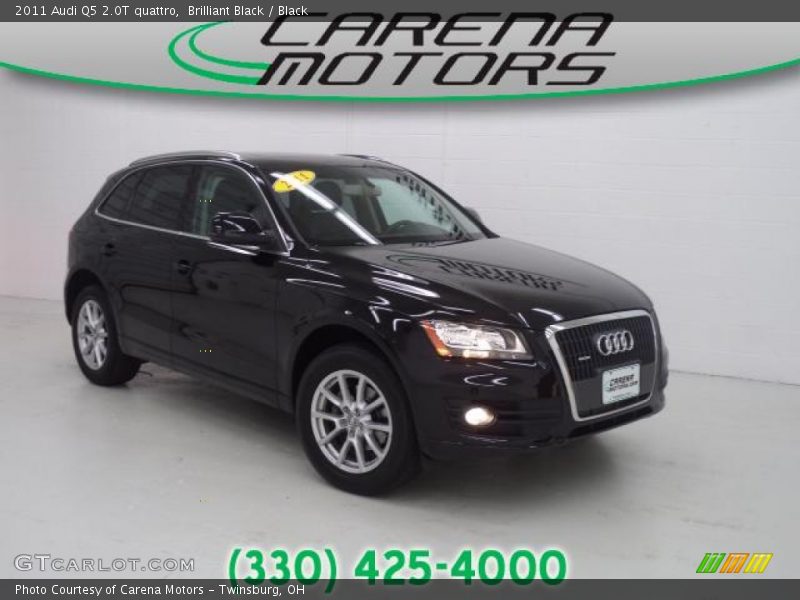 Brilliant Black / Black 2011 Audi Q5 2.0T quattro