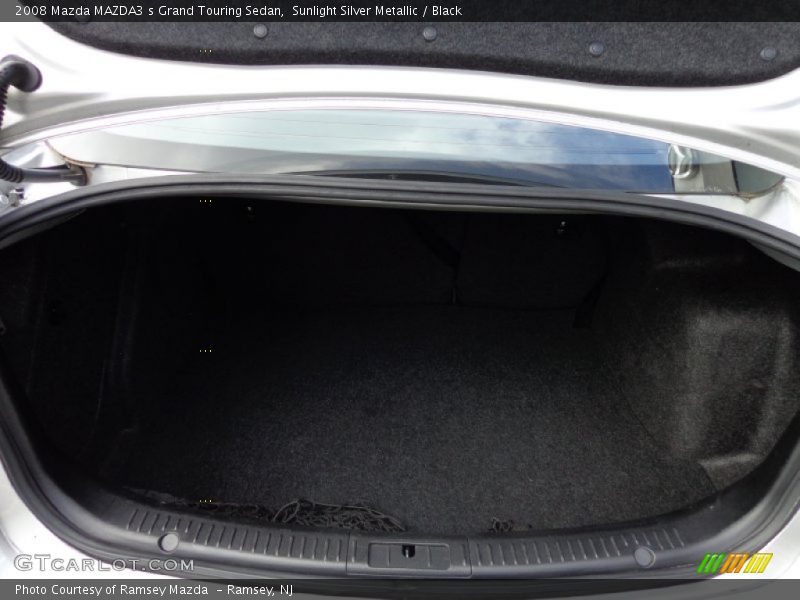 Sunlight Silver Metallic / Black 2008 Mazda MAZDA3 s Grand Touring Sedan