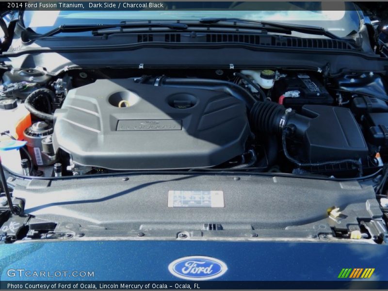 Dark Side / Charcoal Black 2014 Ford Fusion Titanium