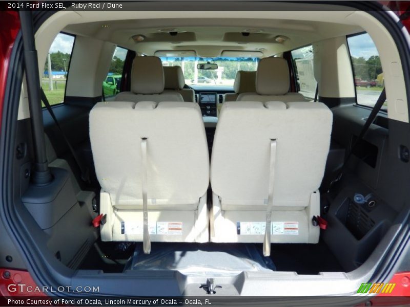 Ruby Red / Dune 2014 Ford Flex SEL