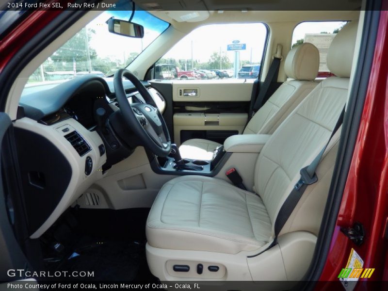 Ruby Red / Dune 2014 Ford Flex SEL