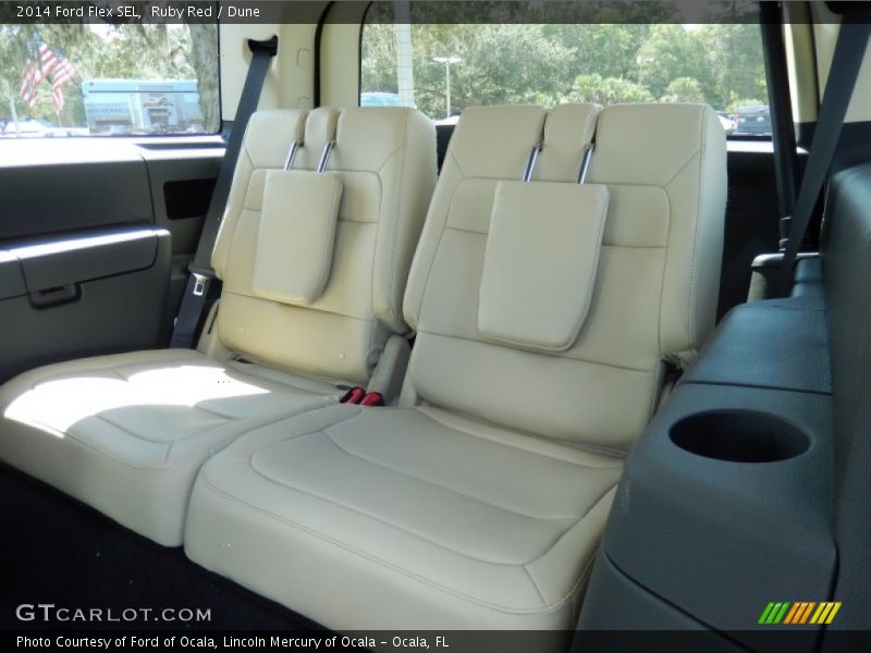 Ruby Red / Dune 2014 Ford Flex SEL