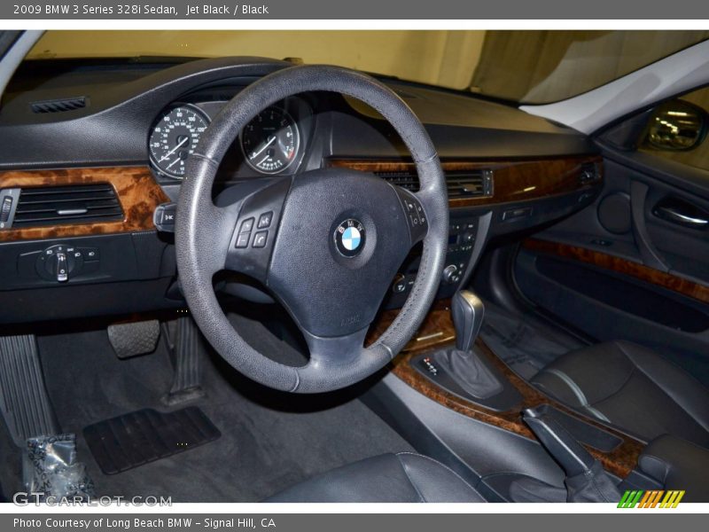Jet Black / Black 2009 BMW 3 Series 328i Sedan