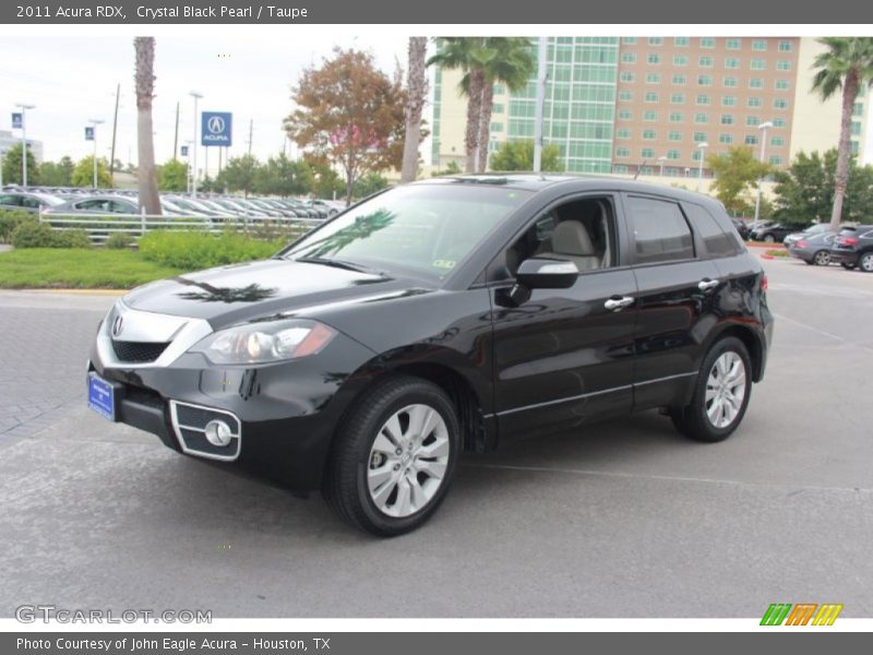 Crystal Black Pearl / Taupe 2011 Acura RDX
