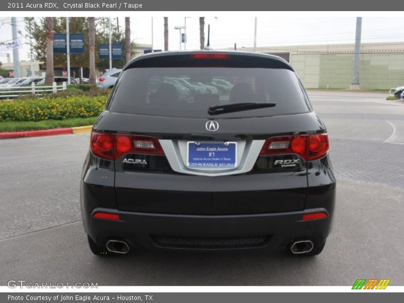 Crystal Black Pearl / Taupe 2011 Acura RDX