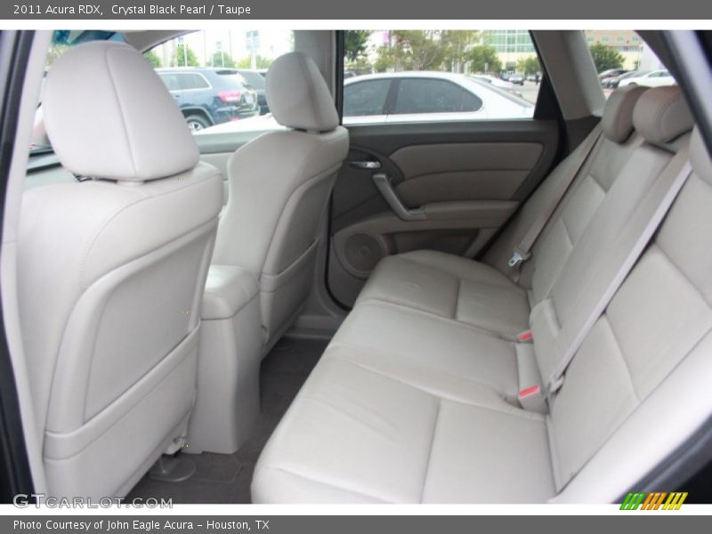 Crystal Black Pearl / Taupe 2011 Acura RDX