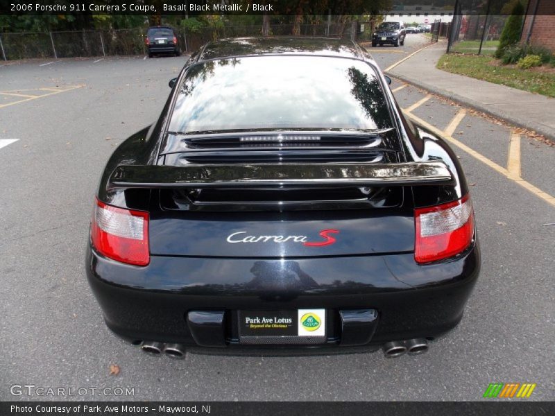Basalt Black Metallic / Black 2006 Porsche 911 Carrera S Coupe