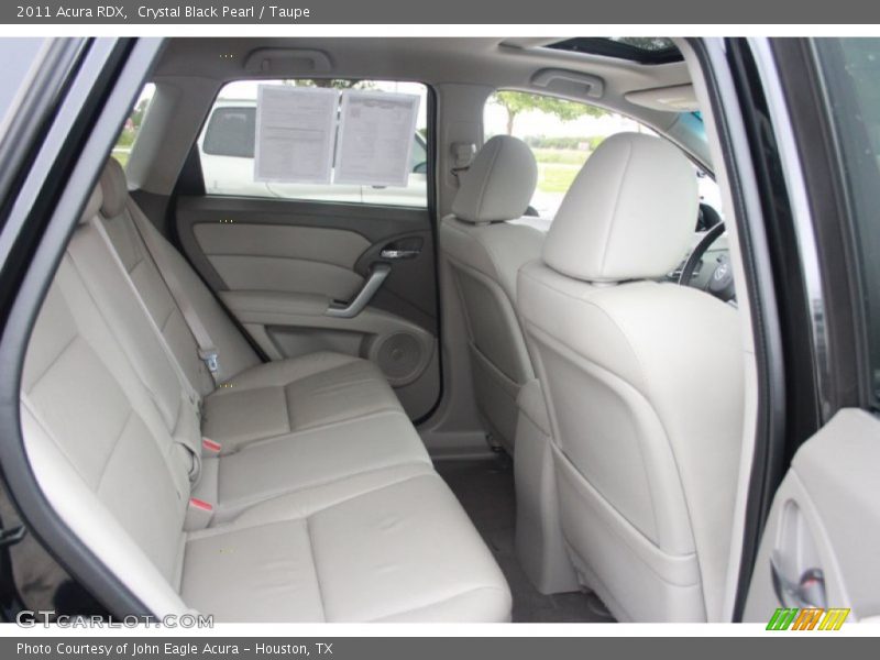 Crystal Black Pearl / Taupe 2011 Acura RDX