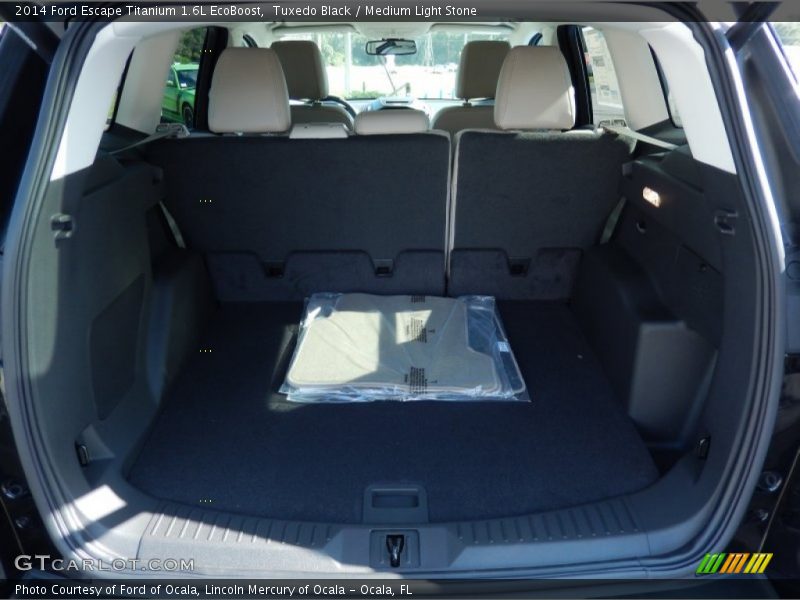 Tuxedo Black / Medium Light Stone 2014 Ford Escape Titanium 1.6L EcoBoost