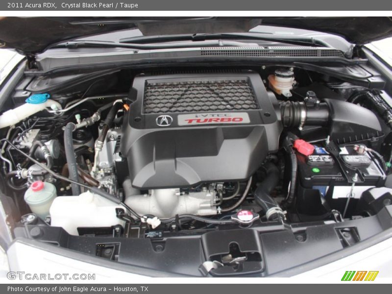 Crystal Black Pearl / Taupe 2011 Acura RDX