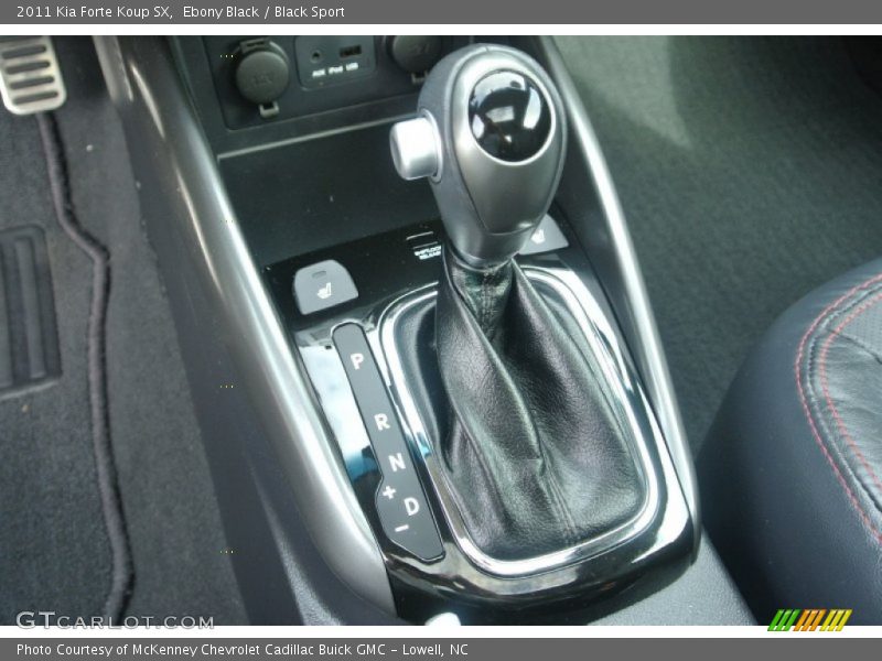 Ebony Black / Black Sport 2011 Kia Forte Koup SX