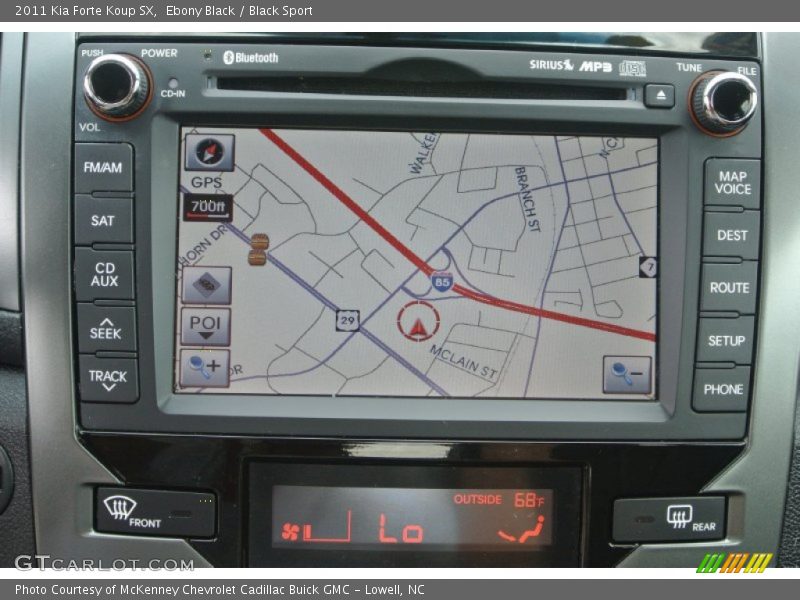 Ebony Black / Black Sport 2011 Kia Forte Koup SX