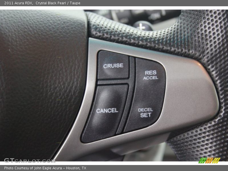Crystal Black Pearl / Taupe 2011 Acura RDX