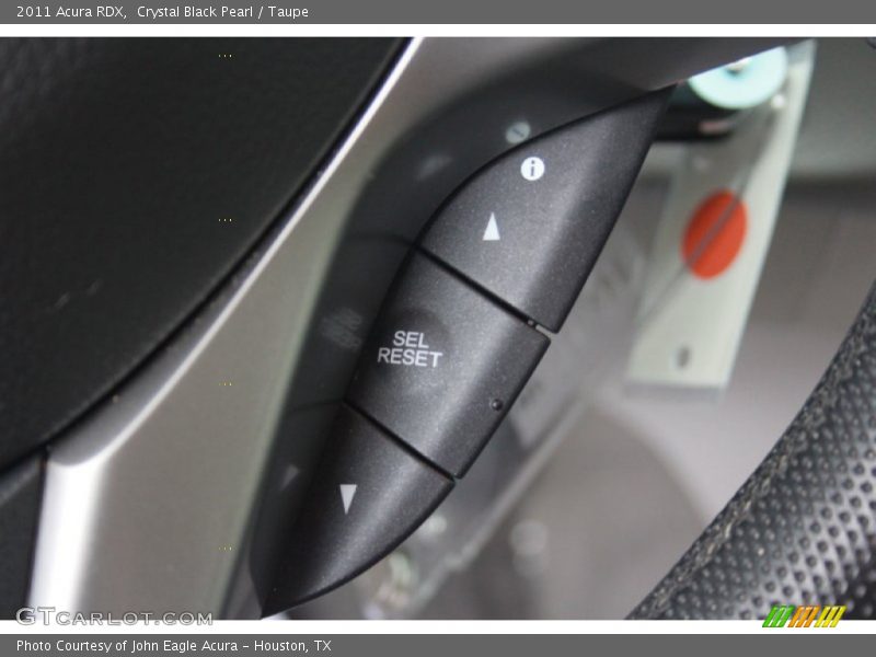 Crystal Black Pearl / Taupe 2011 Acura RDX