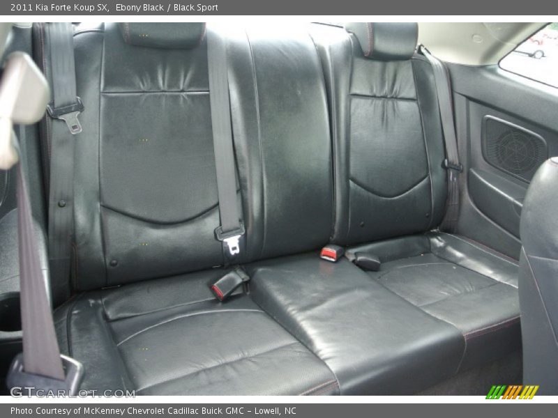 Ebony Black / Black Sport 2011 Kia Forte Koup SX